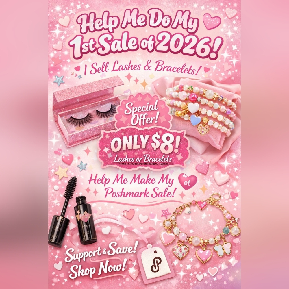 Charming Gold and Pink Bracelet